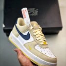 nike air force 1 low white navy gold fv6332-100