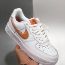 nike air force 1 low whiteorange peel