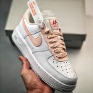 nike air force 1 low whitepale coral-university red 315115-167