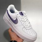 nike air force 1 low whitepurple