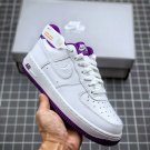 nike air force 1 low whitevoltage purple cj1380-100
