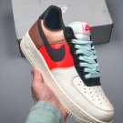 nike air force 1 metallic red bronzeblack-teal tint