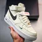 nike air force 1 mid ’40th anniversary’ sailmalachitewhitebrown basalt dr9513-100