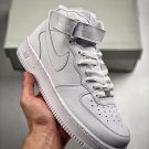 nike air force 1 mid “whitewhite” 315123-111