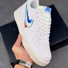 nike air force 1 multi swoosh white dm9096-101