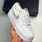 nike air force 1 pixel âzebraâ whiteparticle grey