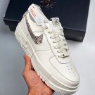 nike air force 1 pixel se snakeskin sail desert sand