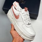 nike air force 1 pixel white rust pink