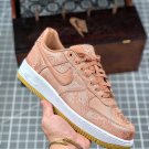 nike air force 1 rose goldwhite-gum light brown