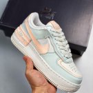 nike air force 1 shadow barely green crimson tint