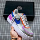 nike air force 1 shadow metallic silverfuchsia glow