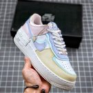 nike air force 1 shadow pastel blue purple ci0919-106