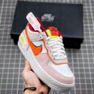nike air force 1 shadow team redorange-orange pearl-volt