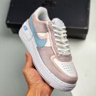 nike air force 1 shadow white pink grey