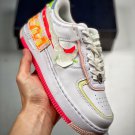 nike air force 1 shadow white pink orange dv1364-111