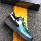 nike air force 1 vandalized with an iridescent finish