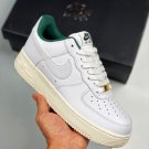 nike air force 1 white green