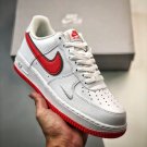 nike air force 1 white habanero red mini swoosh
