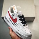 nike air force 1 white red black