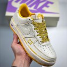 nike air force 1 whiteyellow
