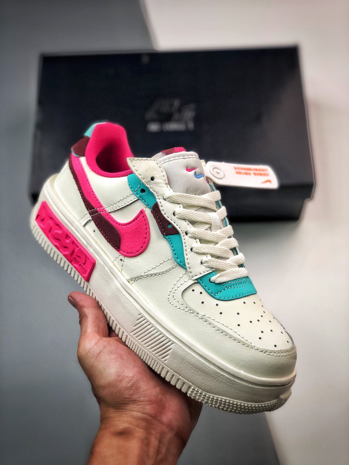 nike force 1 fontanka sailwashed tealsangriapink