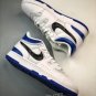 nike mac attack black white blue black