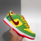 nike sb dunk low orange green red