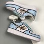 nikeairforce1bluewhitegoldblack
