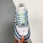 nikeairforce1bluewhitegoldblack