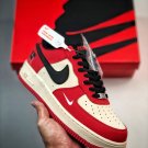 nikeairforce1lowredwhiteblack