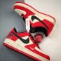 nikeairforce1lowredwhiteblack