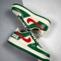 nikeairforce1lowwhitegreenred