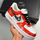 nikeairforce1redwhiteblackbyyou