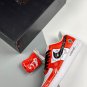 nikeairforce1redwhiteblackbyyou