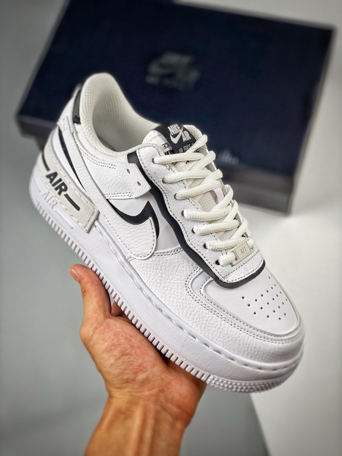 nikeairforce1shadowwhiteblack