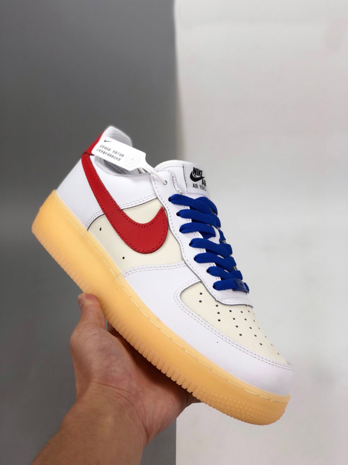 nikeairforce1whitered