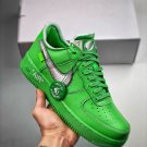 off-white x nike air force 1 low âlight green sparkâ dx1419-300