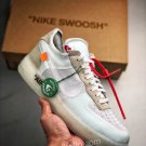 off-white x nike air force 1 low the ten white ao4606-100