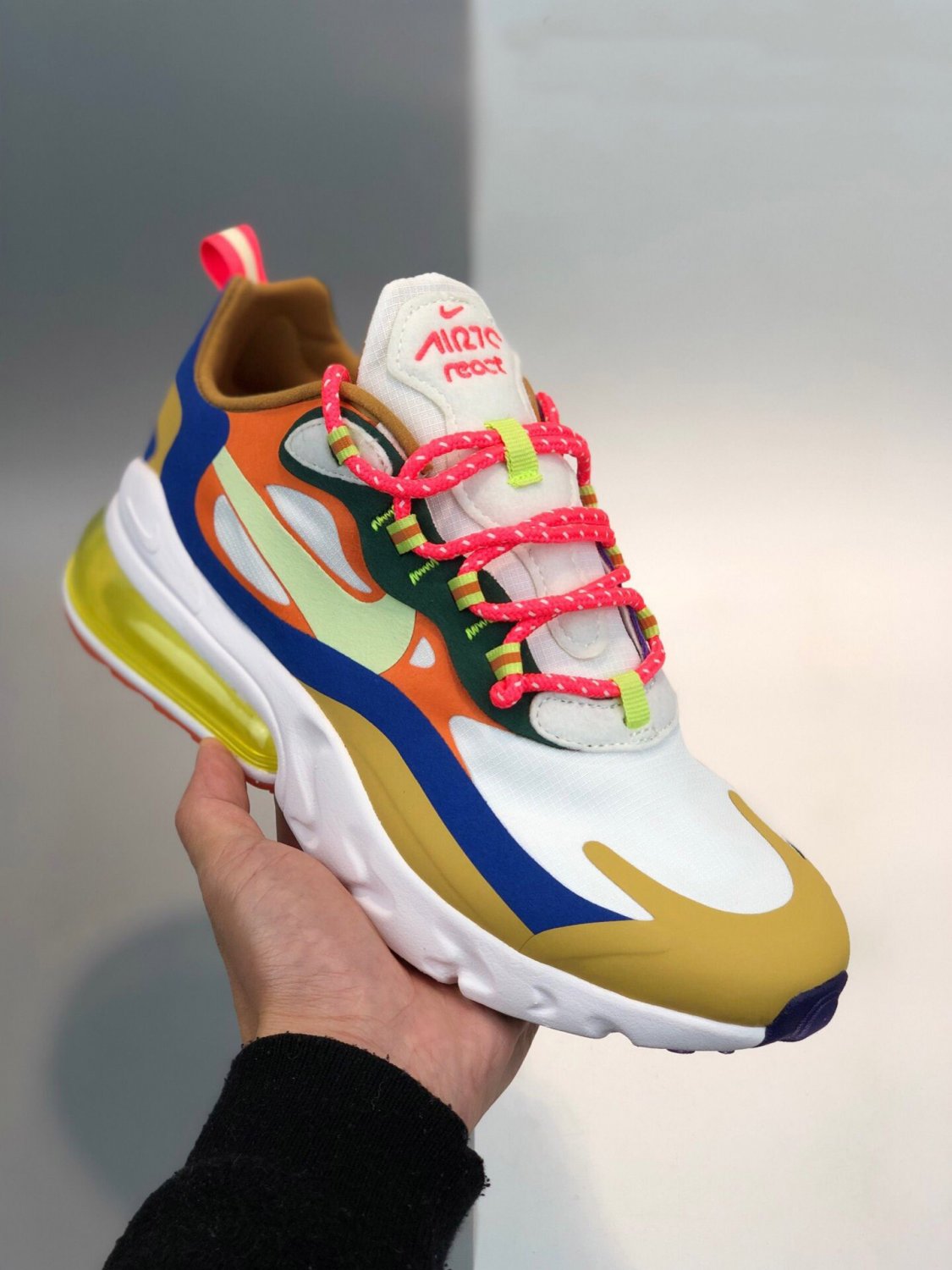 nike  air max 270 react &acirc;��multi-color&acirc;�� cq4805-071