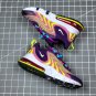 nike  air max 270 react eng eggplantwhitemagic flamingo