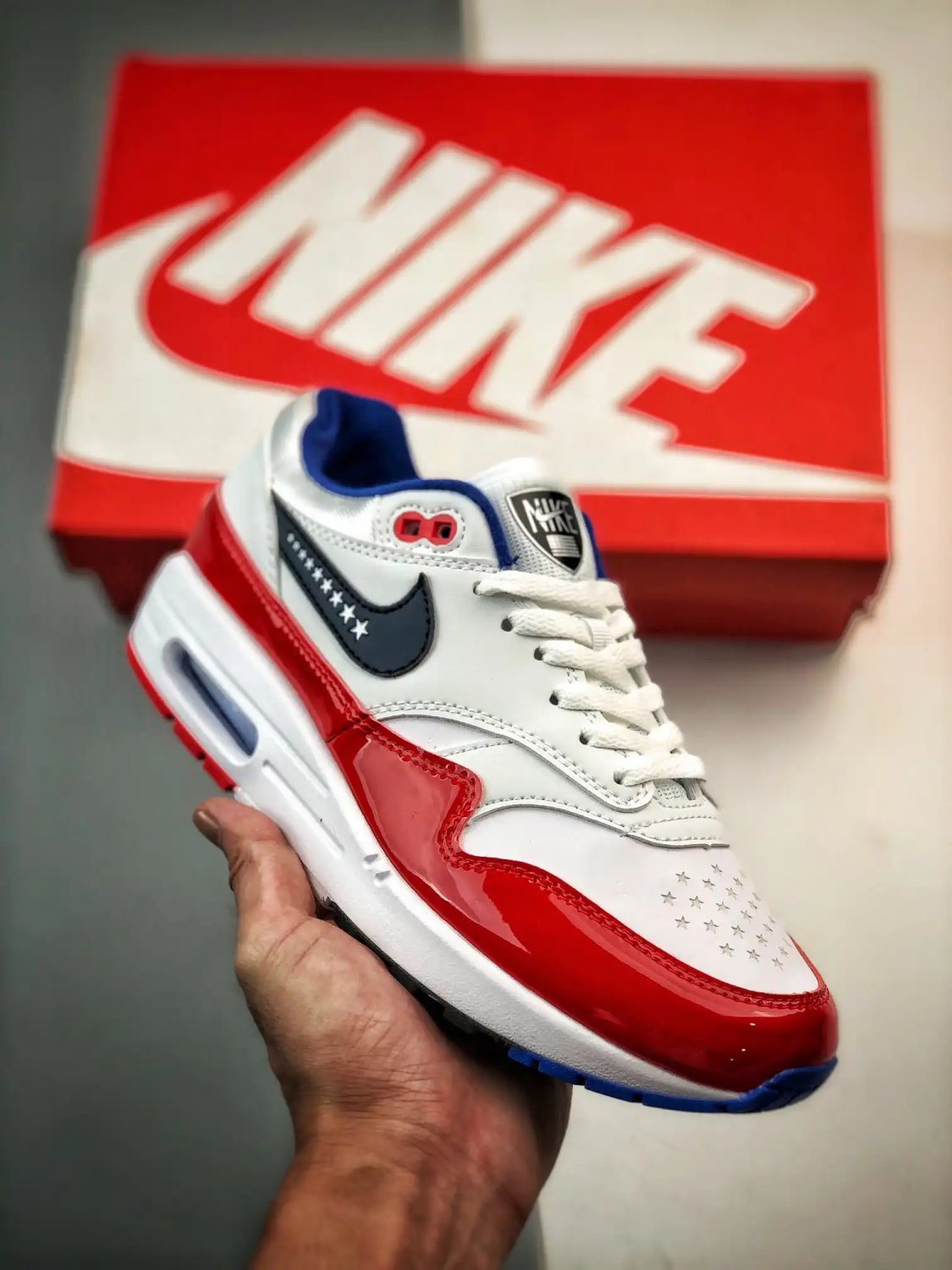 nike air max 1 86 og golf &acirc;��ryder&Acirc;�&Acirc;�s cup usa&acirc;�� whiteobsidian-challenge red