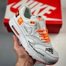 nike air max 1 just do it pack white total orange ao1021-100