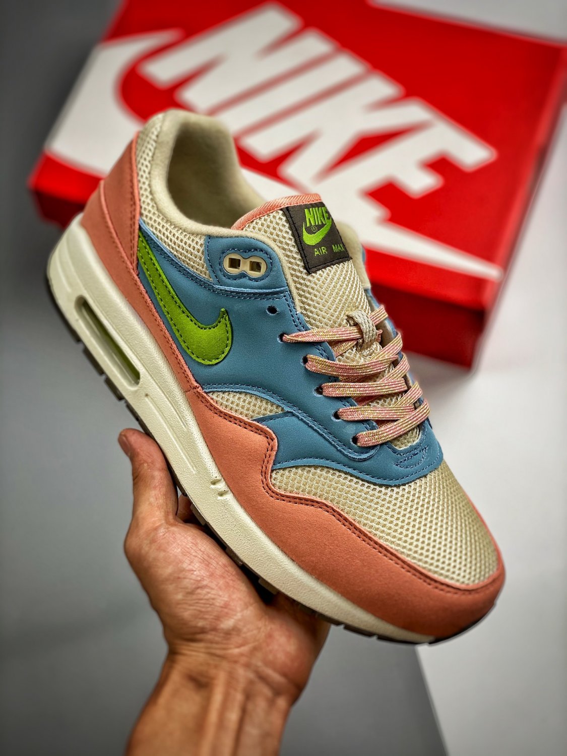nike air max 1 light madder rootvivid green-rattan dv3196-800