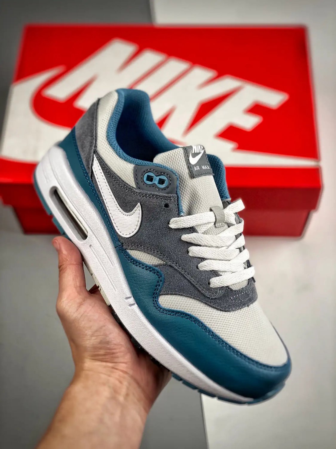 nike air max 1 sc whitecool grey-noise aqua fb9660-001