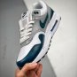 nike air max 1 whitedark teal green-wolf grey-black