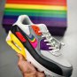 nike air max 90 &acirc;��be true&acirc;�� whitemulti color-black-wolf grey