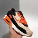 nike air max 90 home & away sailsafety orange-black-gum medium brown