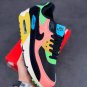 nike air max 90 atomic pinkblack-laser blue-solar flare