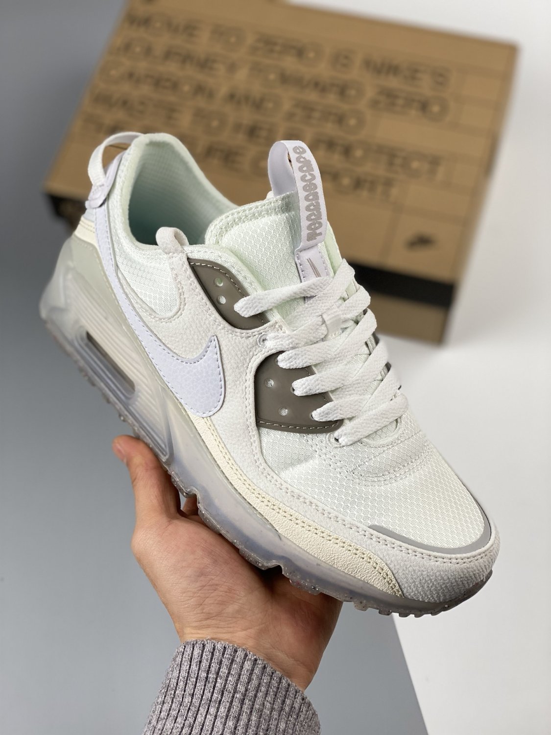 nike air max 90 terrascape triple white dq3987-101