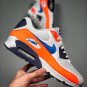 nike air max 90 whitetotal orangemidnight navyphoto blue